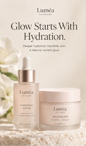 Luméa Skin Hero Product Advertisement